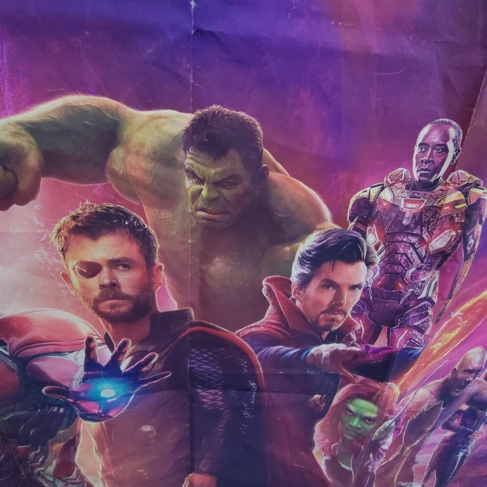 Wall Hanger 78inX59in Avengers: Infinity War Photo‎ Picture Material BL3.5GA1045